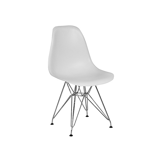 Стул Eames White&Metall